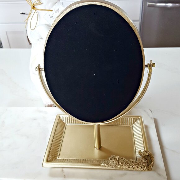 NEW! EXQUISITE LEOPARD Adjustable VANITY MIRROR - Picture 4 of 6